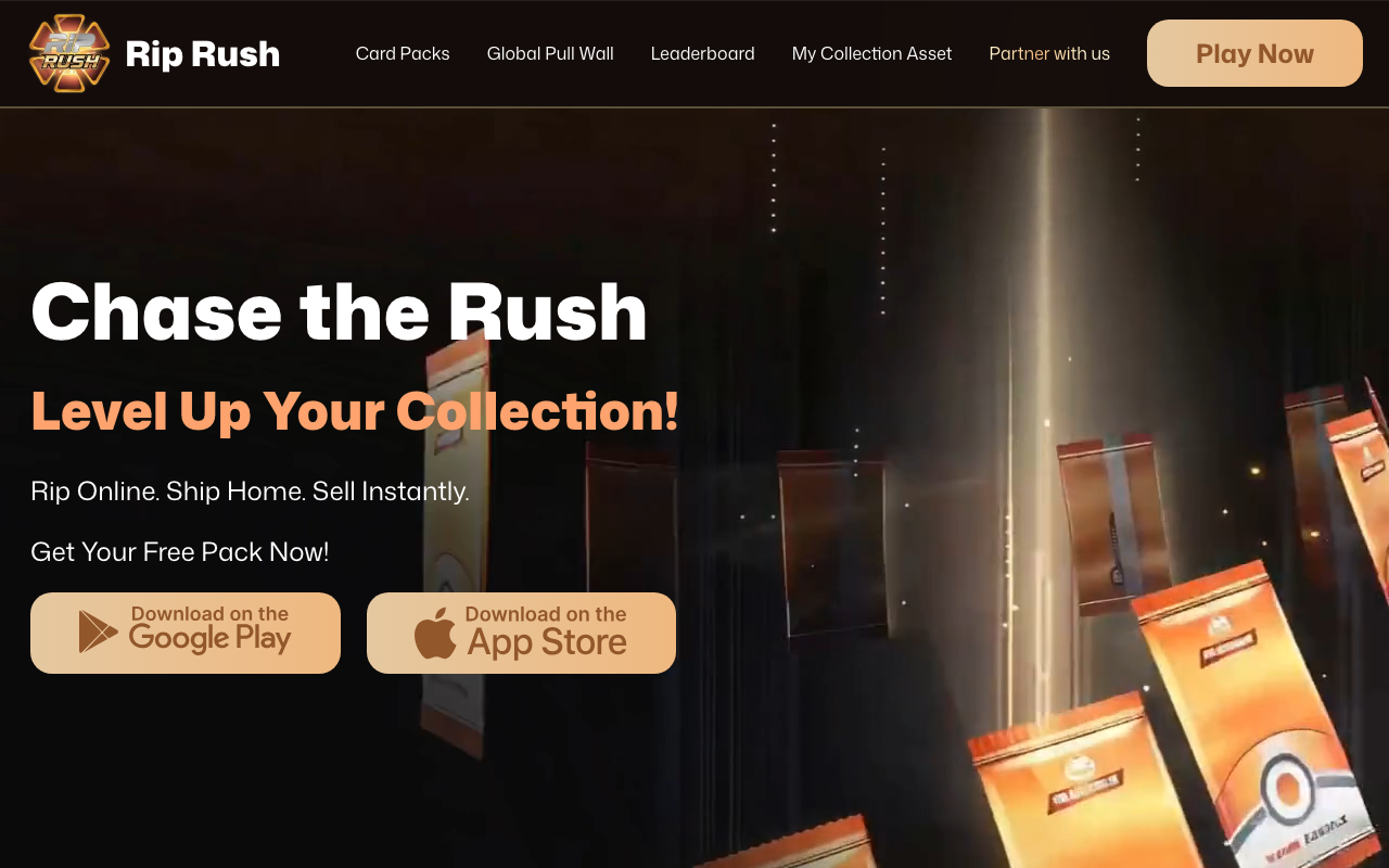 Rip Rush homepage